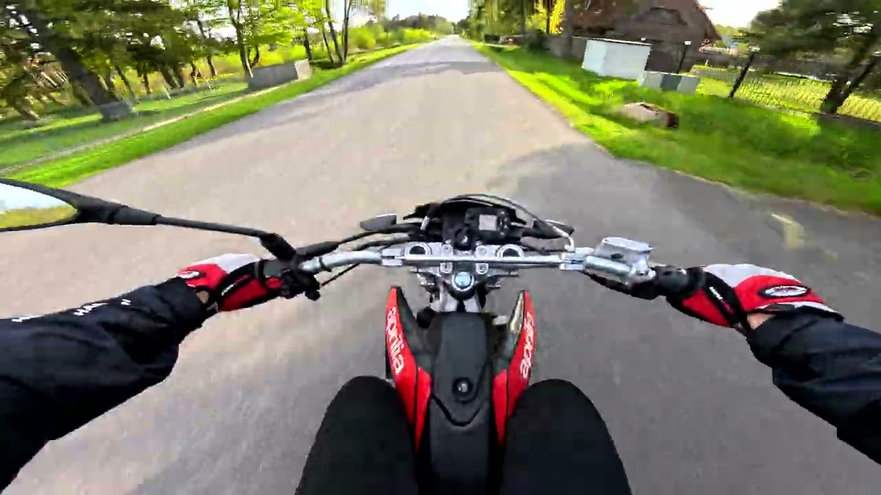 APRILIA RX 50 2015 | 4K POV Test Ride