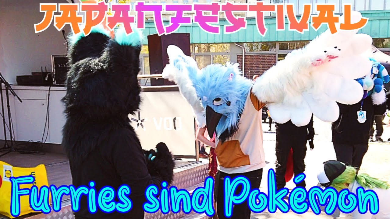 Furries sind Pokémon in Dresden | Japanfestival und Kreativmarkt | 05. April 2025 | #Furry | Tankii