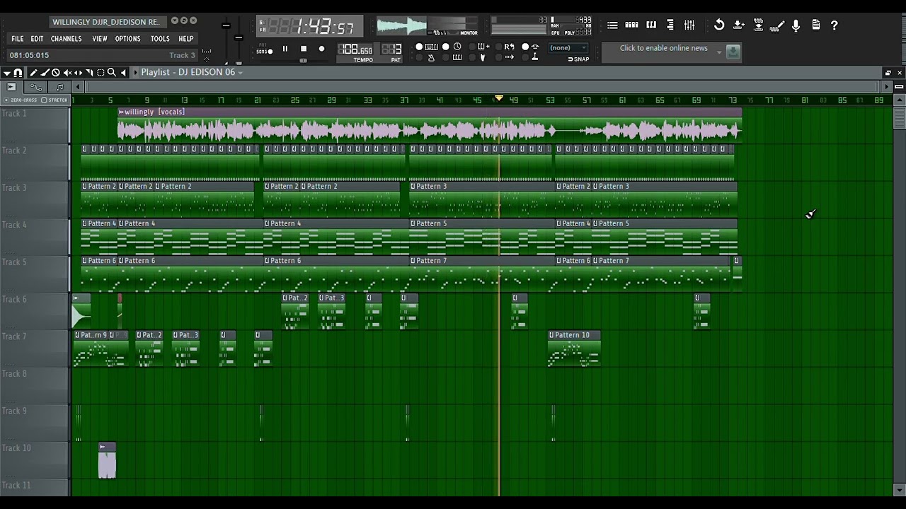 WILLINGLY DJJR DJEDISON REMIX BORDON BALSE