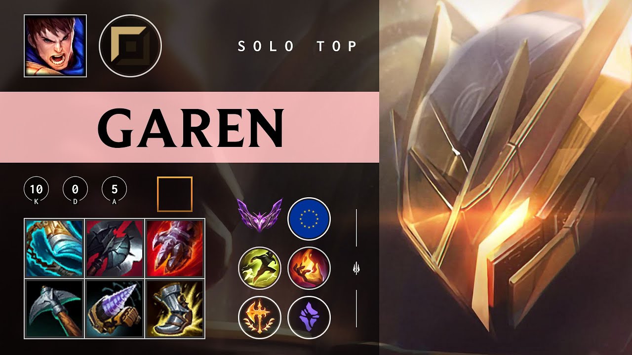 Garen Top vs Tahm Kench - EUW Master Patch 26.02