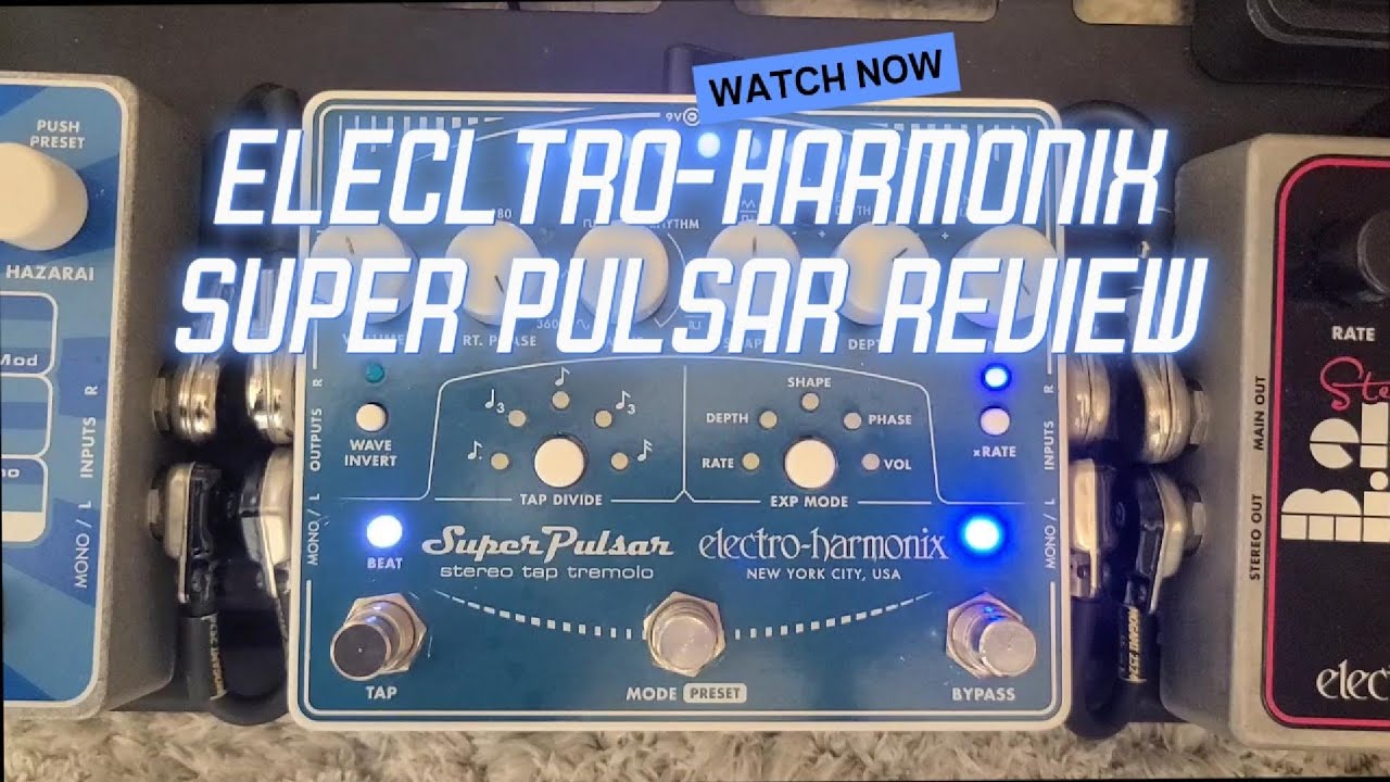 Ehx Super Pulsar sound demo