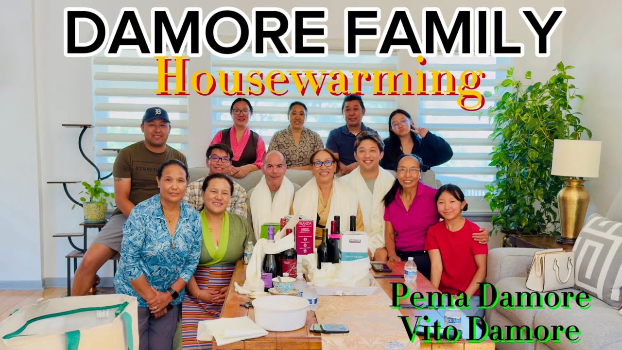 Pema and Vito Damore housewarming. 