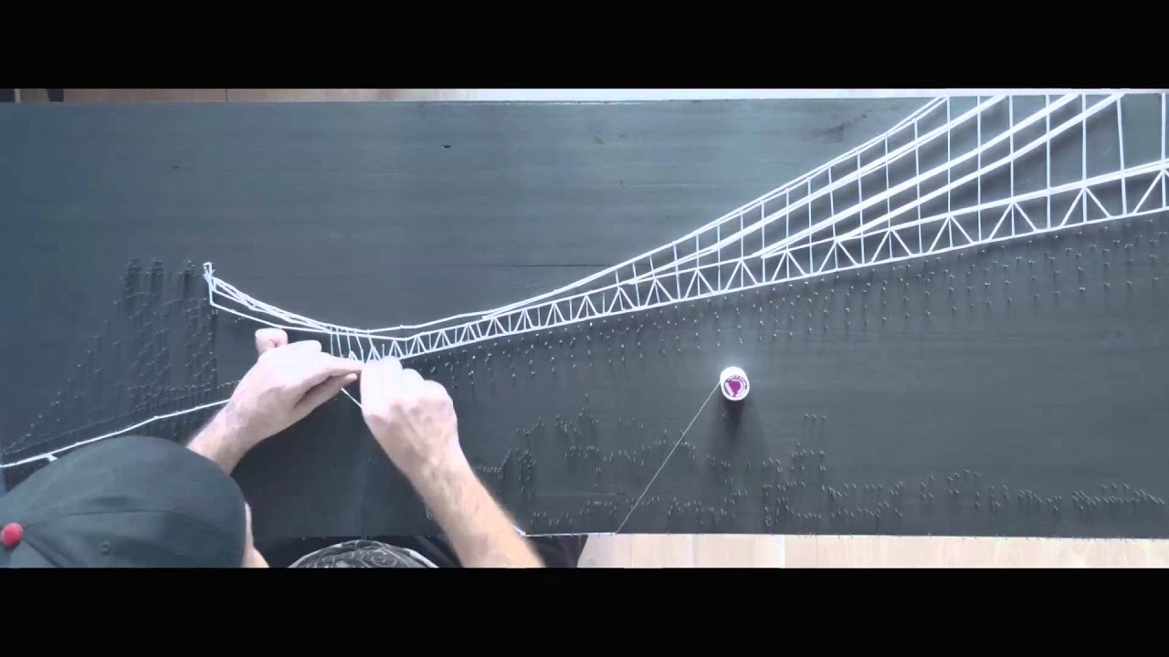 making of string art new york