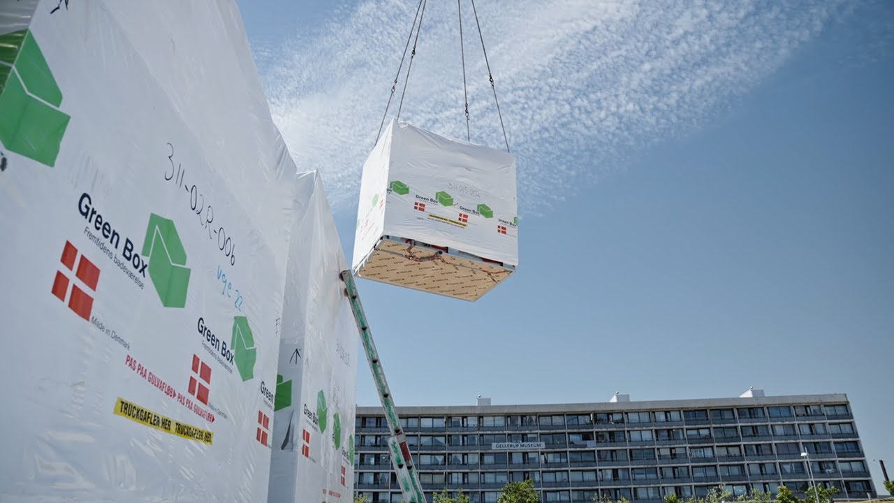 Green Box Prefabricated Bathrooms | Delivery, & Handling Guide