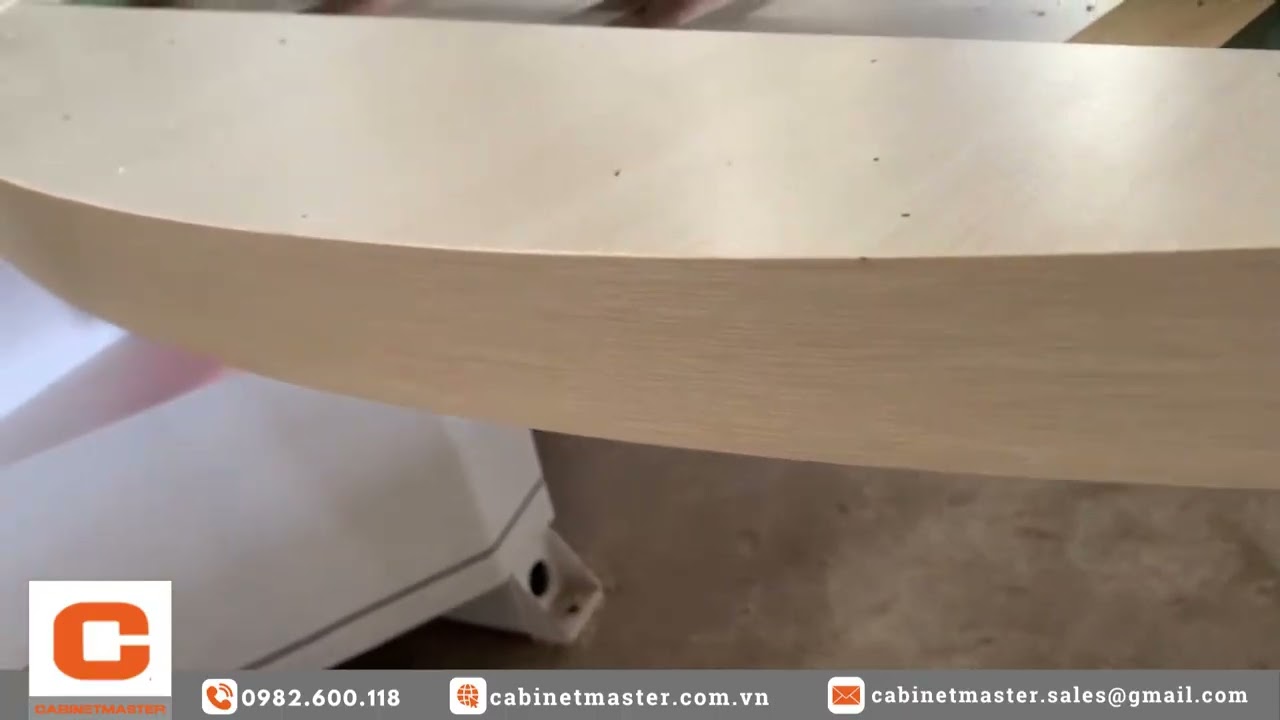 Máy Dán Cạnh Cong 2 Chức Năng Keo EVA Dán Bàn Họp Văn Phòng Khủng - LC 620