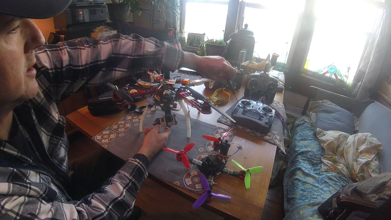 Zenmuse H2-3D Gimbal Drone With Fat Shark Teleporter v3 vs Boscam GS920