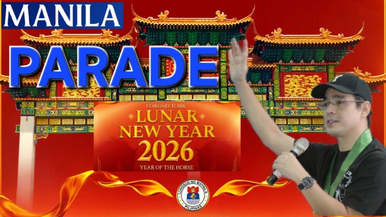 PARADA SA LUNAR NEW YEAR OR  CHINESE NEW YEAR 2026 RAIN OR SHINE TULOY ANG PAMIMIGAY NG LUCKY ANGPAO