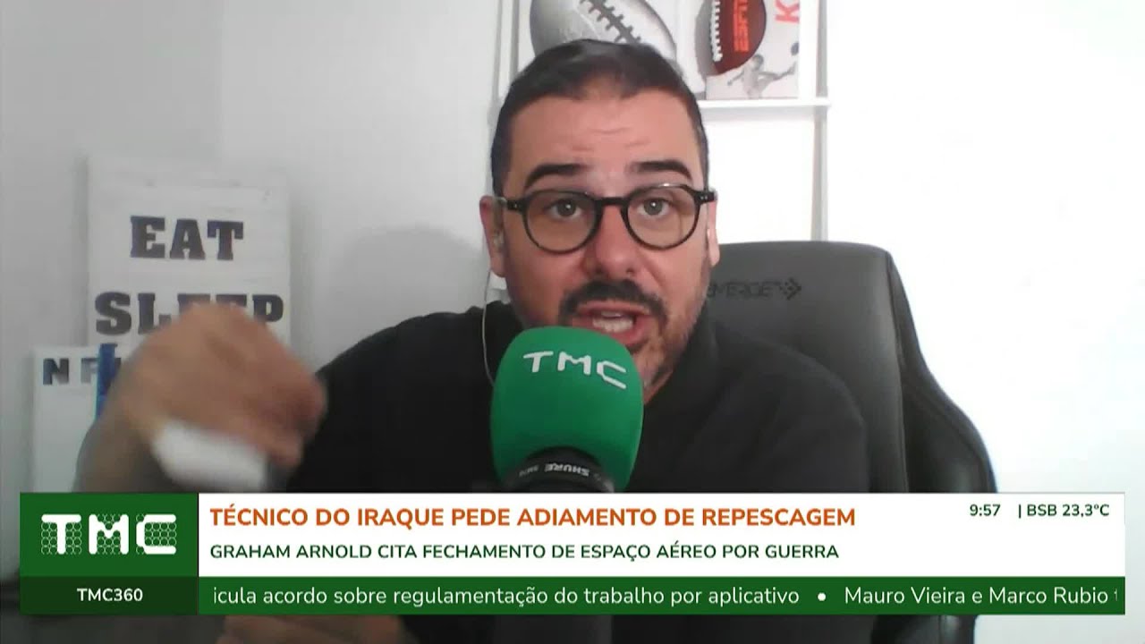 COPA DO MUNDO: IRAQUE QUER ADIAMENTO DE UM DOS JOGOS DAS ELIMINATÓRIAS DE REPESCAGEM