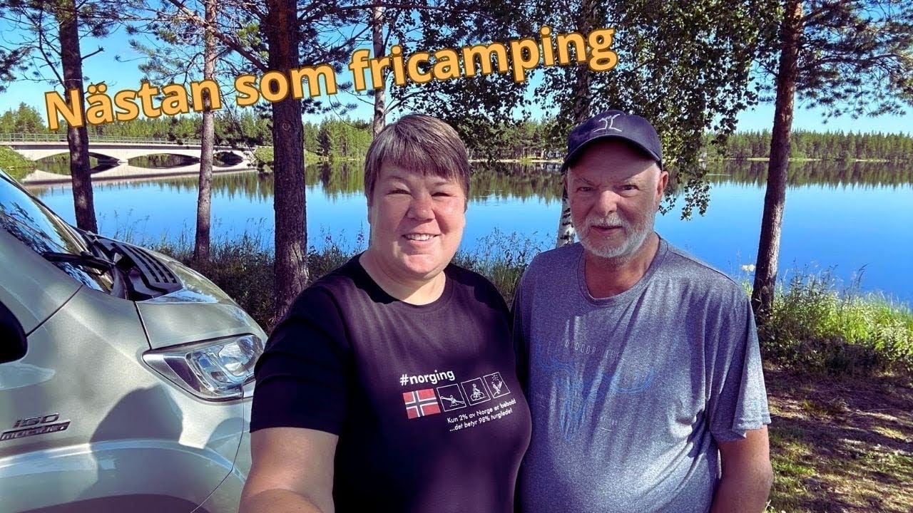 Fämtfallet och Mosättbron, nästan som fricamping!