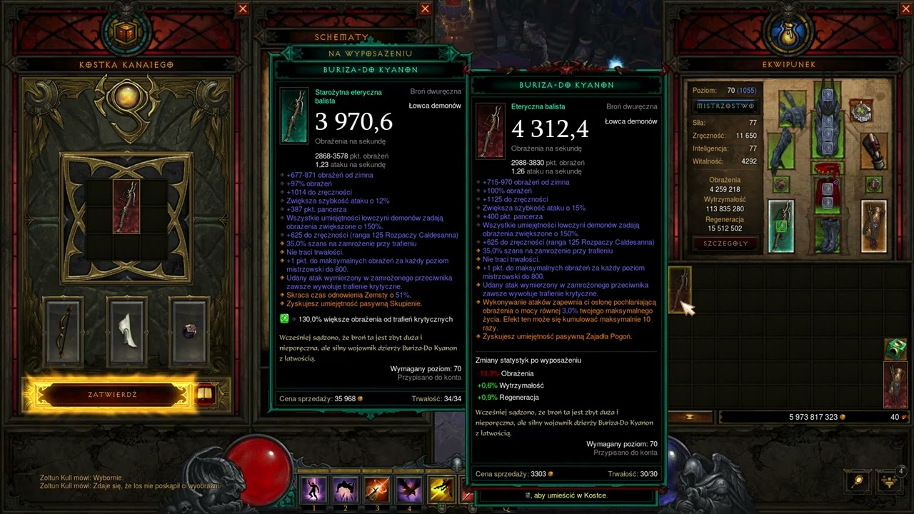 Diablo 3 PL - Sezon 32 Ulepszenie Eterycznego Przedmiotu. Super Broń!