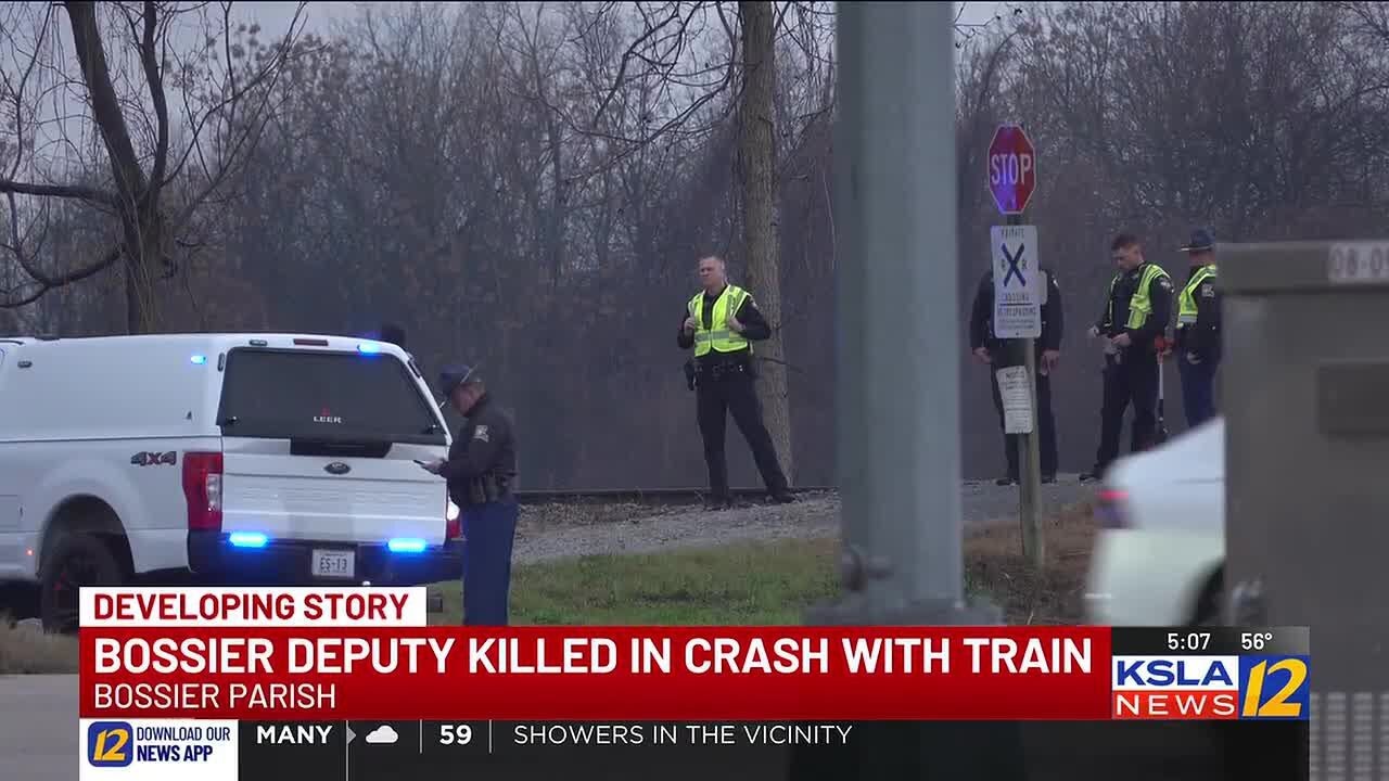 Bossier Parish deputy killed in early morning train collision