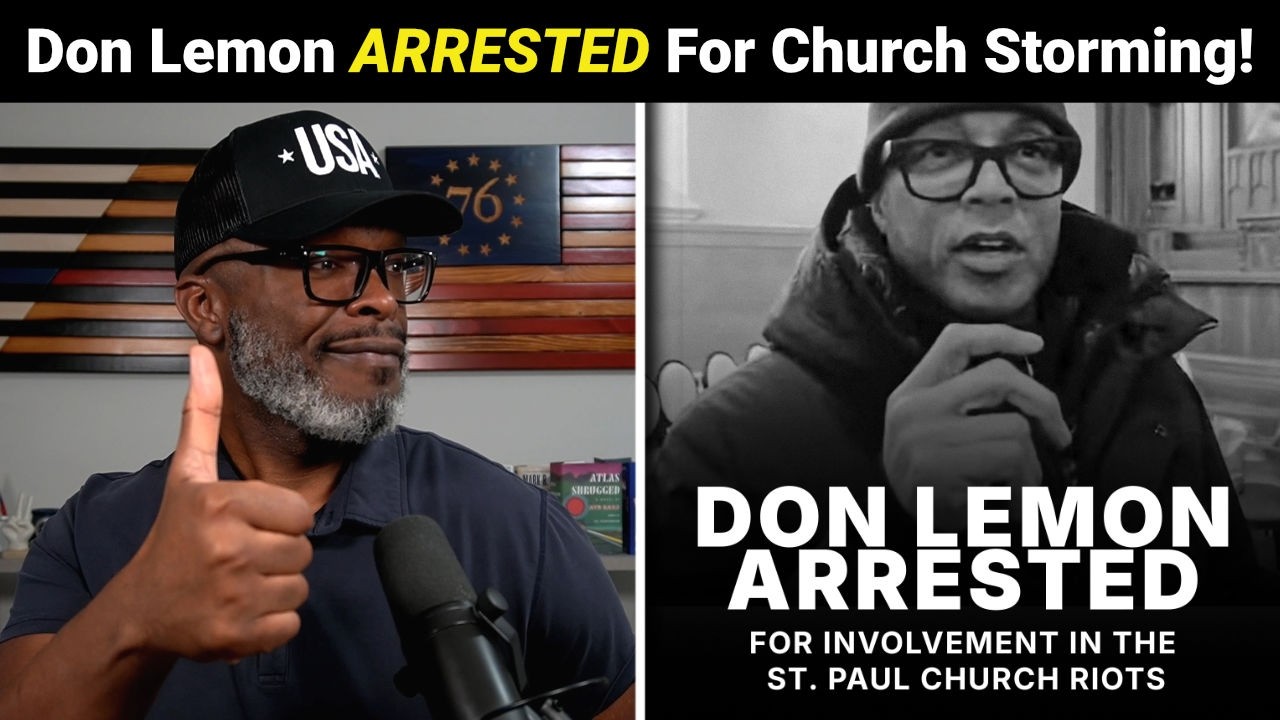 Don Lemon ARRESTED For Minnesota Church Storming... FINALLY!