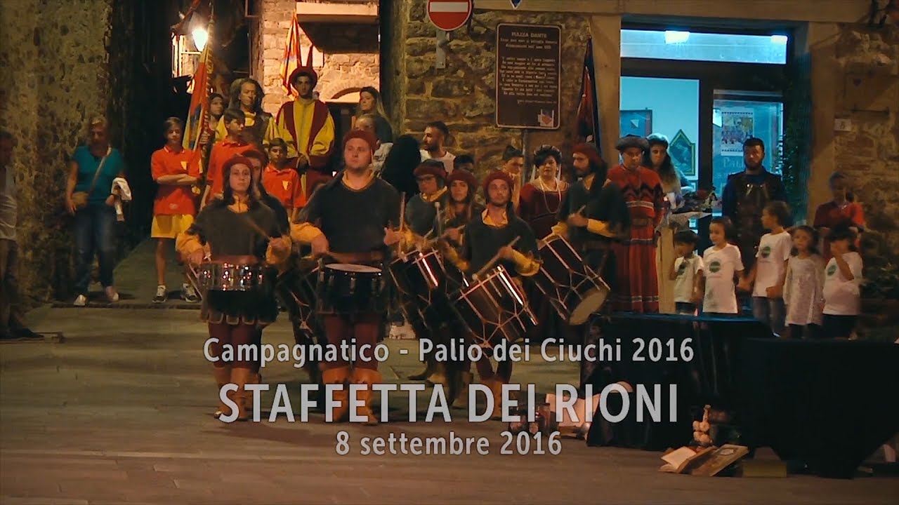 PALIO DEI CIUCHI  2016 - Staffetta dei Rioni