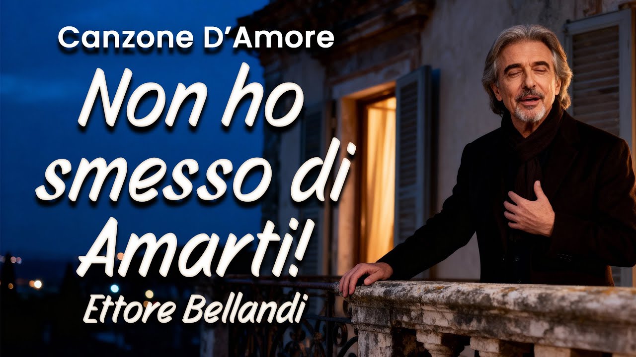 🎵 Una canzone per chi parla con il vuoto pensando a chi ama – “Non Ho Smesso di Amarti” Ettore B.