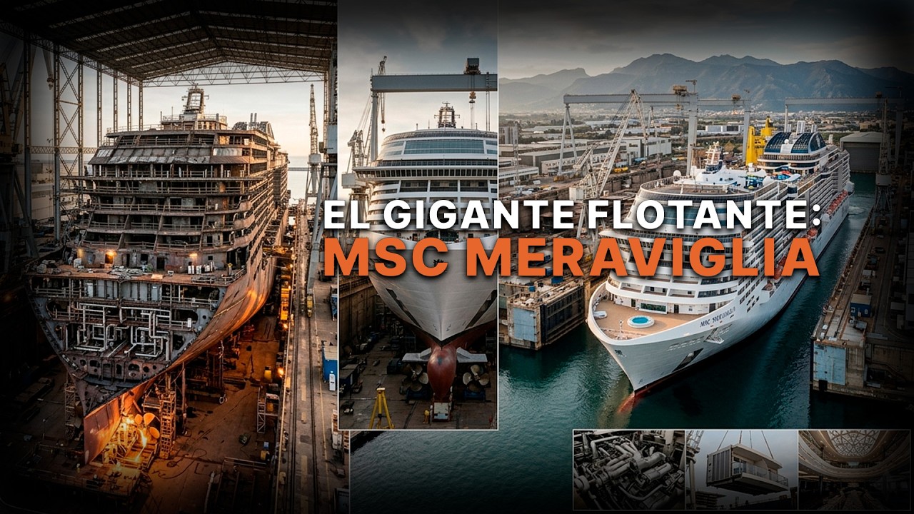 Construcciones Extremas - El Crucero Meraviglia | C&oacute;mo se Construye un Gigante del Mar