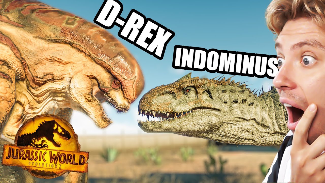 Модифицированный D-Rex против динозавров с МАКСИМАЛЬНОЙ СИЛОЙ
