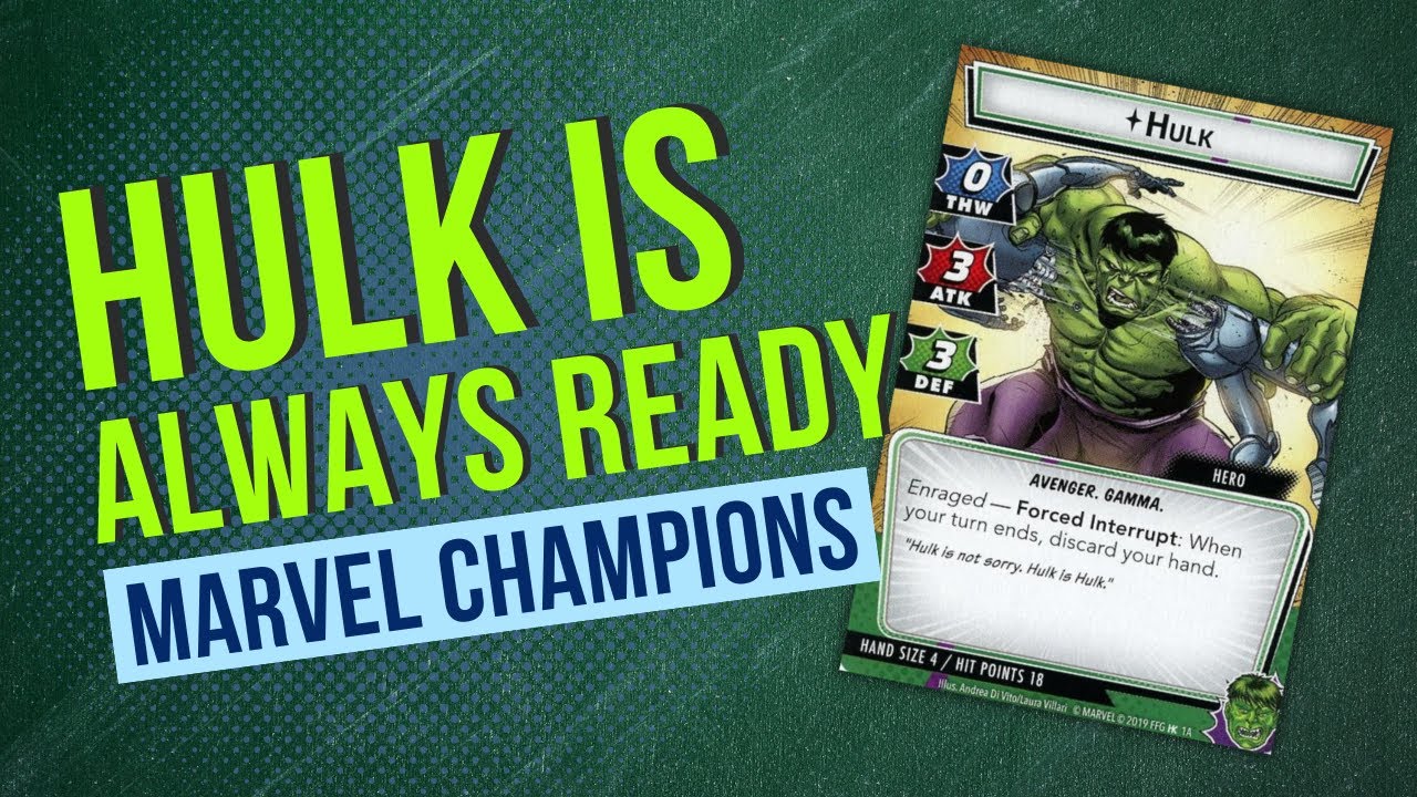 Marvel Champions Hulk Protection (Always Ready) Vs. Expert Brotherhood of the Badoon