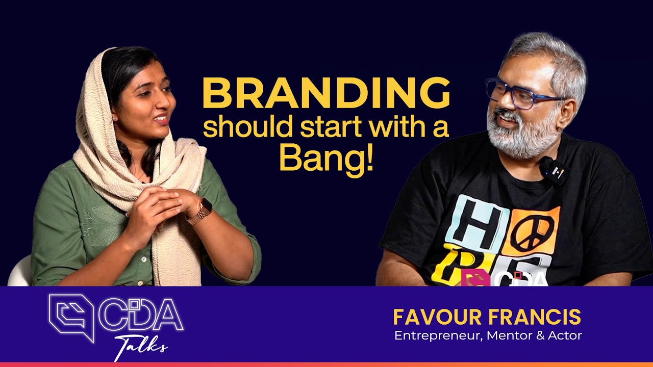Branding should start with a bang! | Favour Francis | QCDA Talks