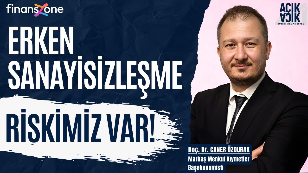 Açık Açık 33. Bölüm | Doç. Dr. Caner Özdurak: Ekonomi politikamız, politikadan çok bir uygulama gibi