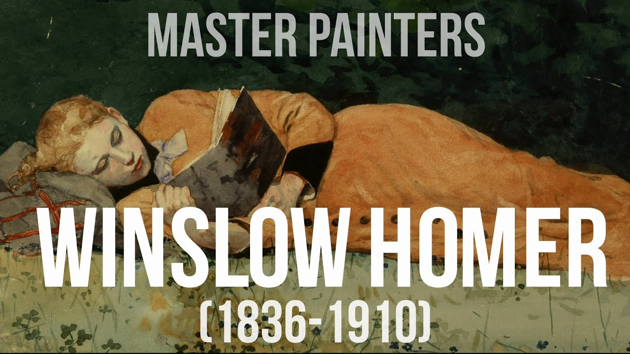 Winslow Homer (1836-1910) A collection of paintings 4K