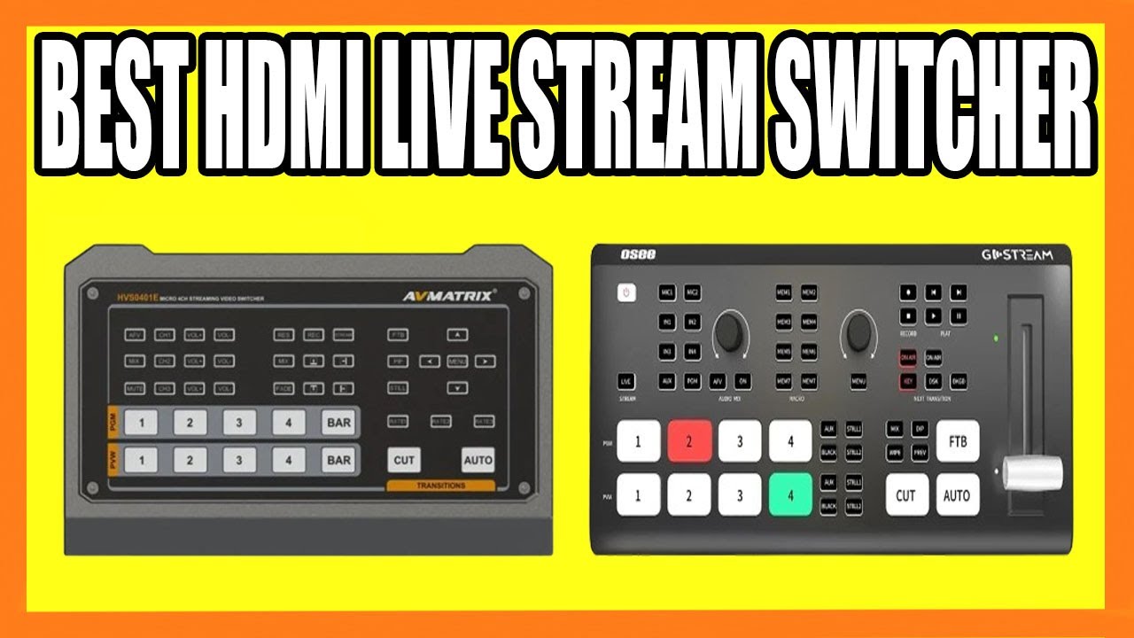 Top 5 Best HDMI Live Stream Switcher in 2024