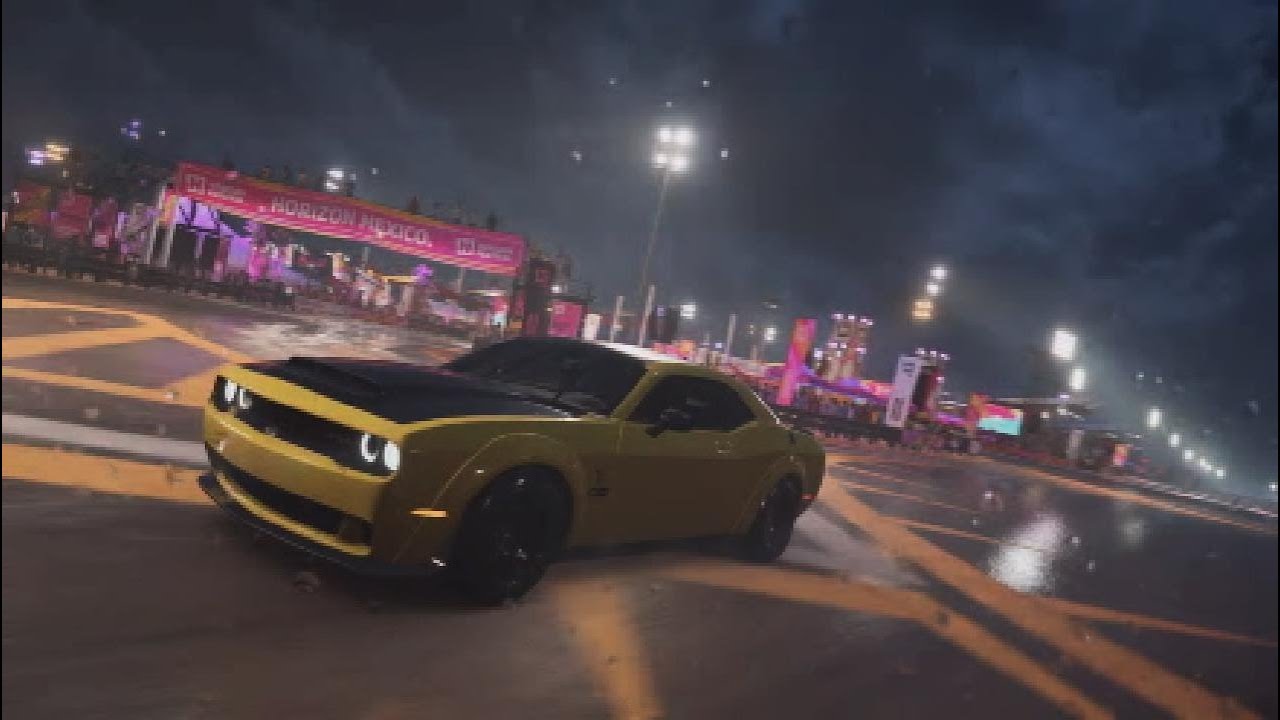Forza horizon 5: Listening to Vibes (Instrumental) cruising in my Hennessey Demon