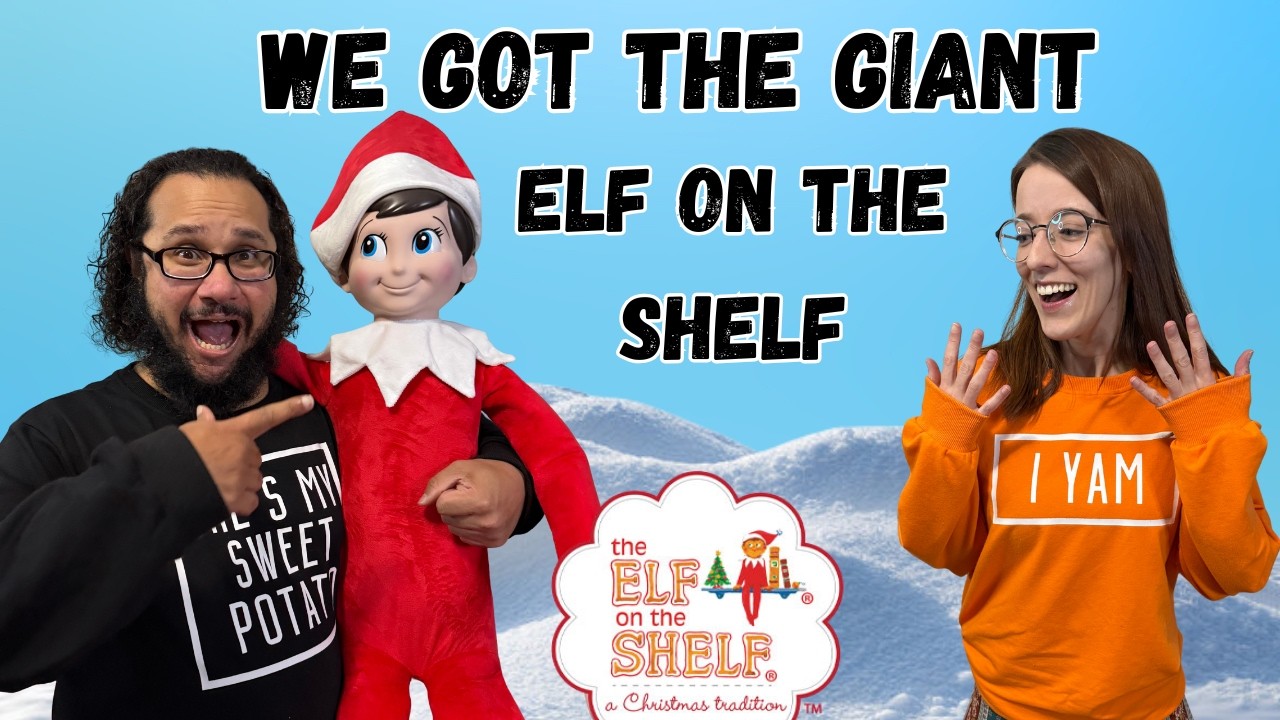 We Got the Lifesize Elf on the Shelf!