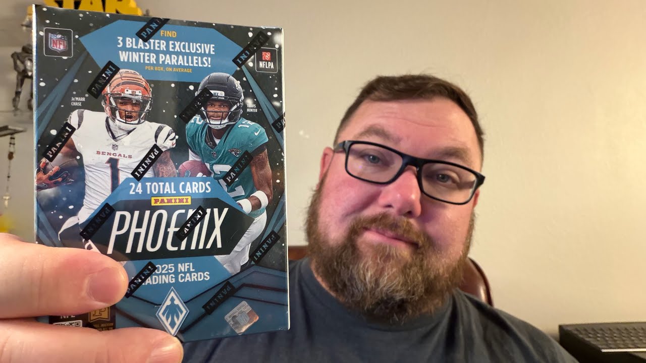 First Time Opening A 2025 Panini Phoenix Football Winter Edition Blaster Box!