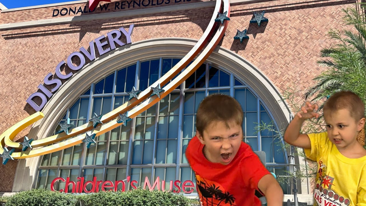 День в музее.  Детский музей открытий в Лас Вегасе.