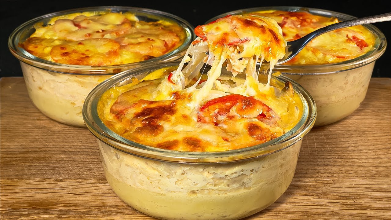 Ich habe noch nie so ein leckeres Abendessen gegessen ❗Schnelles Rezept in 15 Minuten! Sehr einfach!
