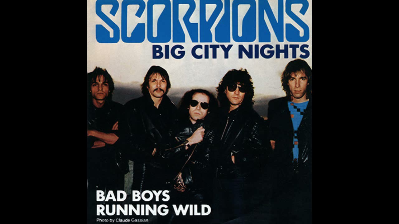 Scorpions Cover - Big City Nights - Guitar Backing Track