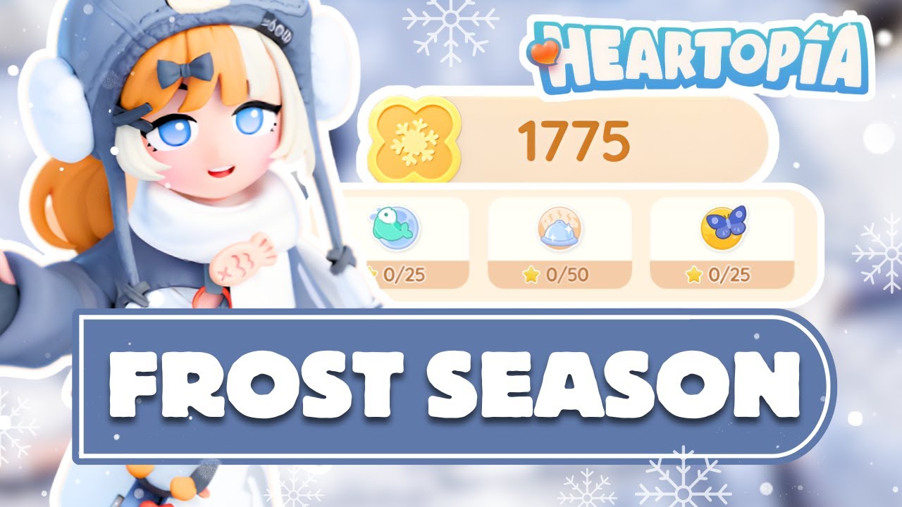 Heartopia's NEW Winter Frost Season is AMAZING!!! ❄️☃️