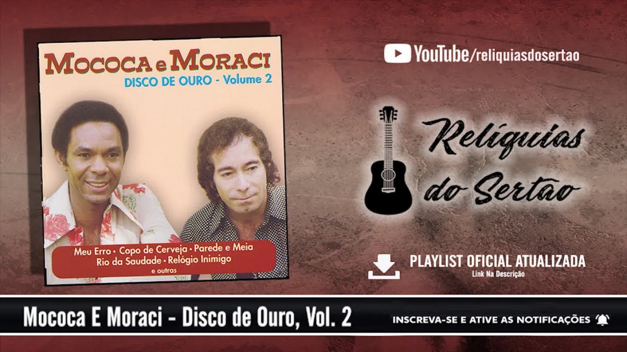 Mococa E Moraci - Disco de Ouro, Vol. 2 (CD Completo)
