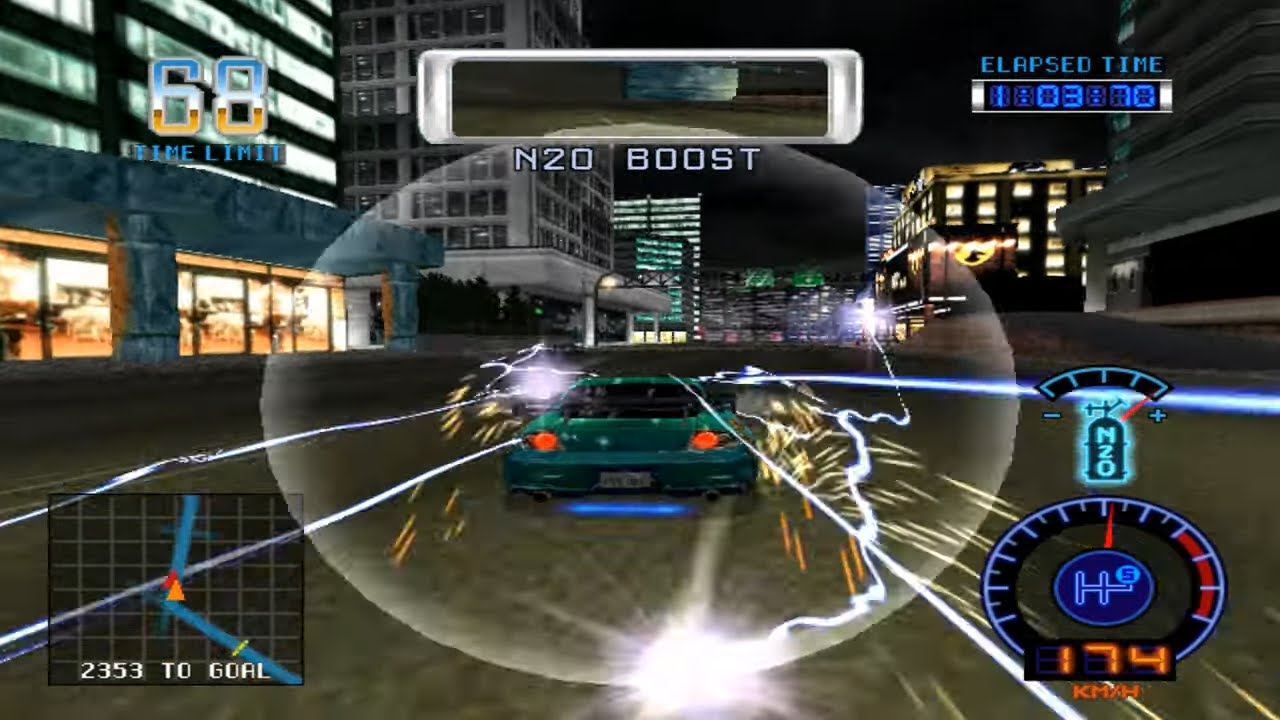 Faster Than Speed - Atomiswave to Dreamcast Port - Metro City - Type I Car - Full Race