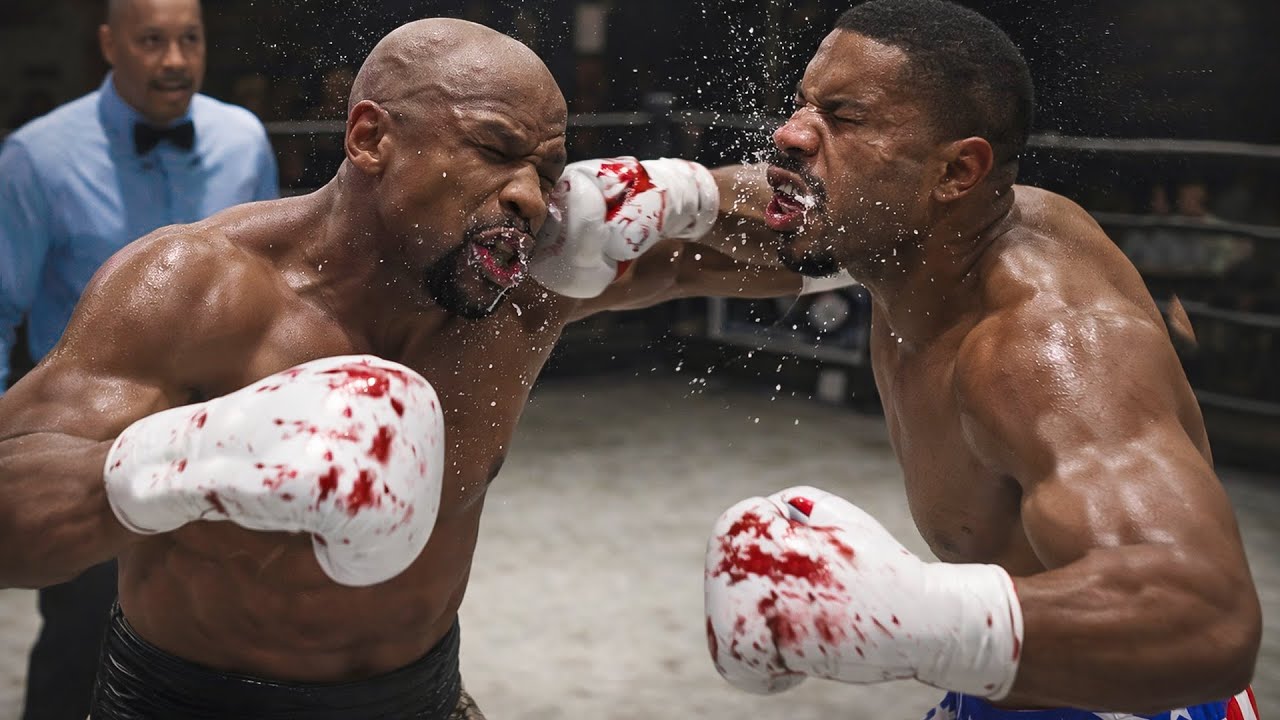 Adonis Creed vs Mayweather jr Boxing Fight | Fight Night Forever