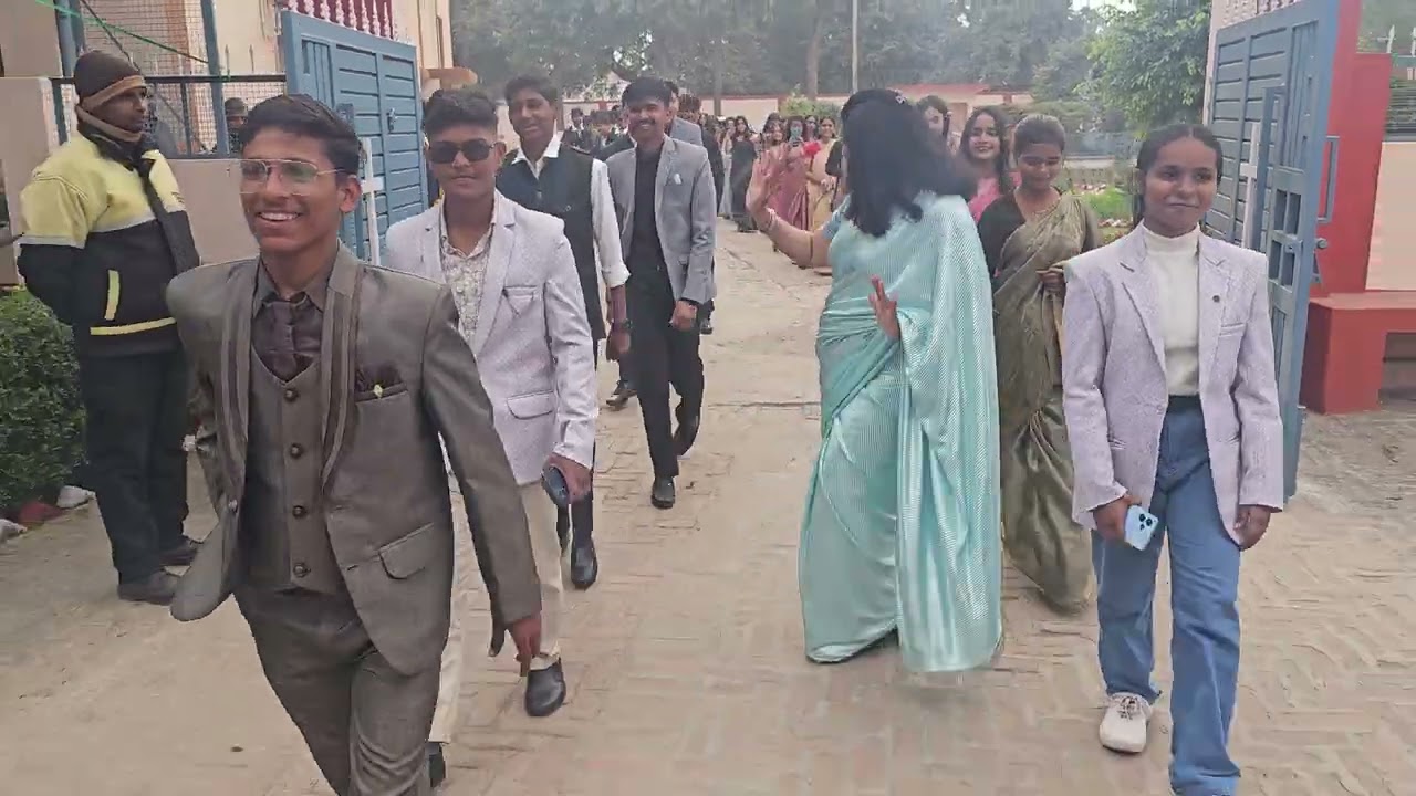 Class 12 farewell in st judes school