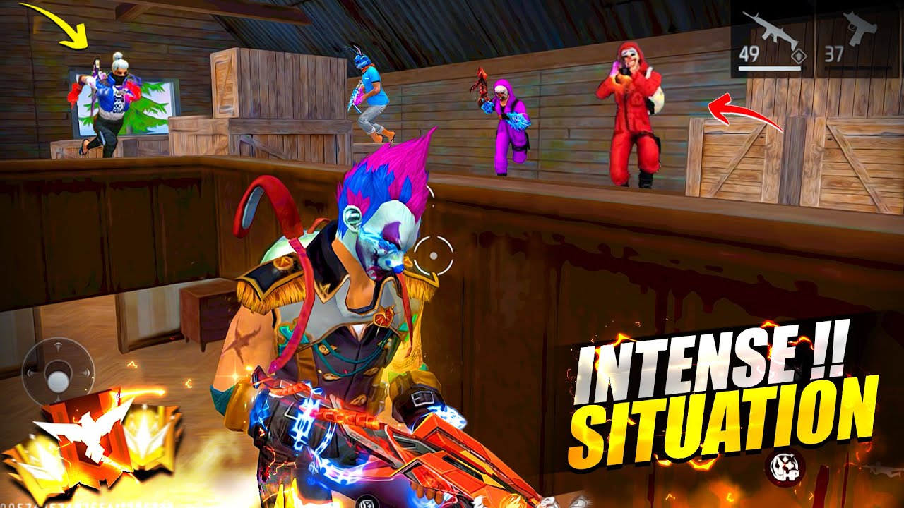 FREEFIRE 🔥Solo vs Squad M1887 + Scar III 🤯 25 Kills Total - Garena free fire | PK GAMERS #freefire
