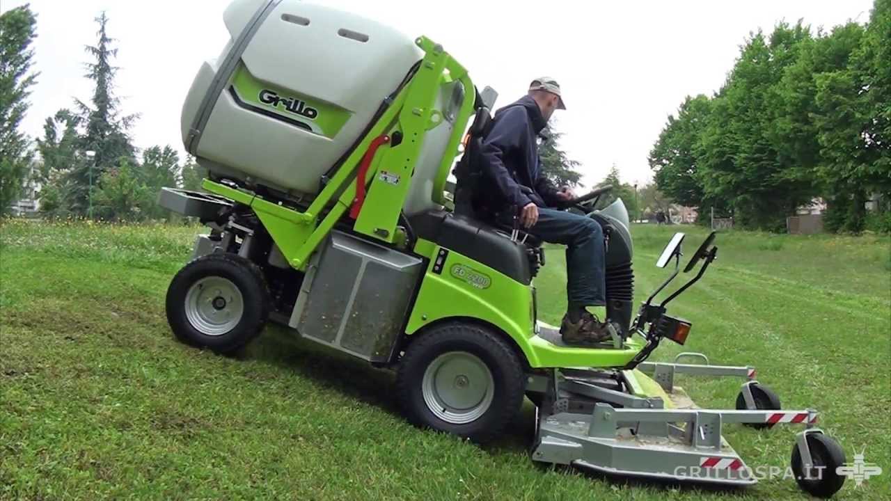 Grillo FD2200 4WD con piatto da raccolta AGRIGARDENITALIA.COM
