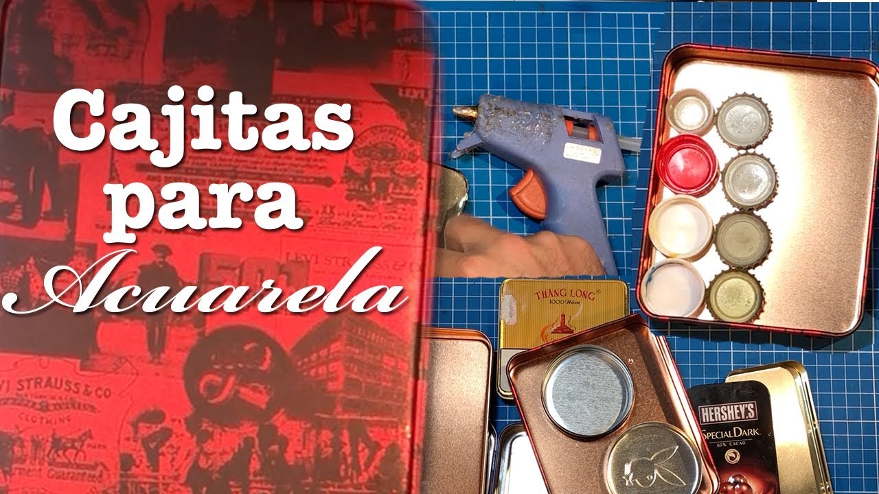 Cajitas para acuarela