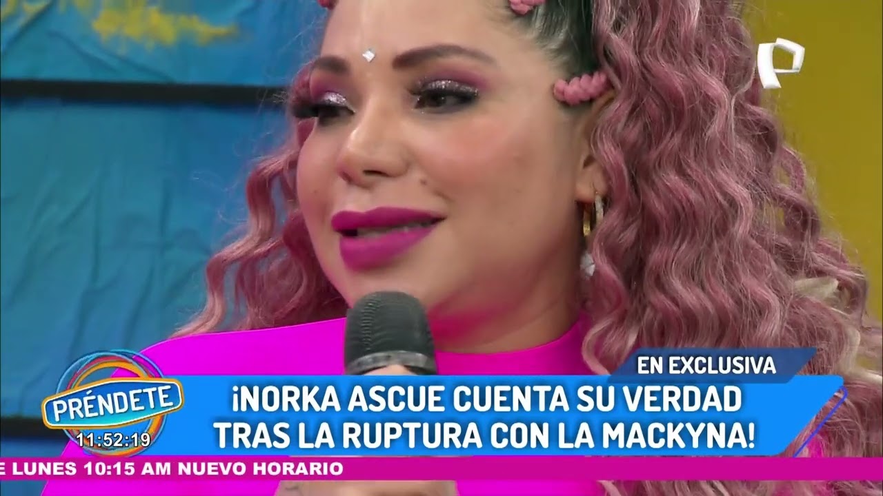 Norka Ascue se quiebra tras hablar de su ruptura con La Mackyna