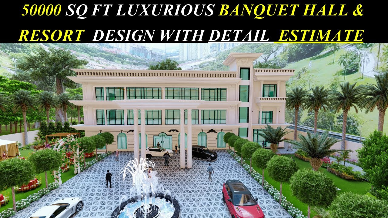 BANQUET HALL & RESORT DESIGN ! DESTINATION WEDDING RESORT