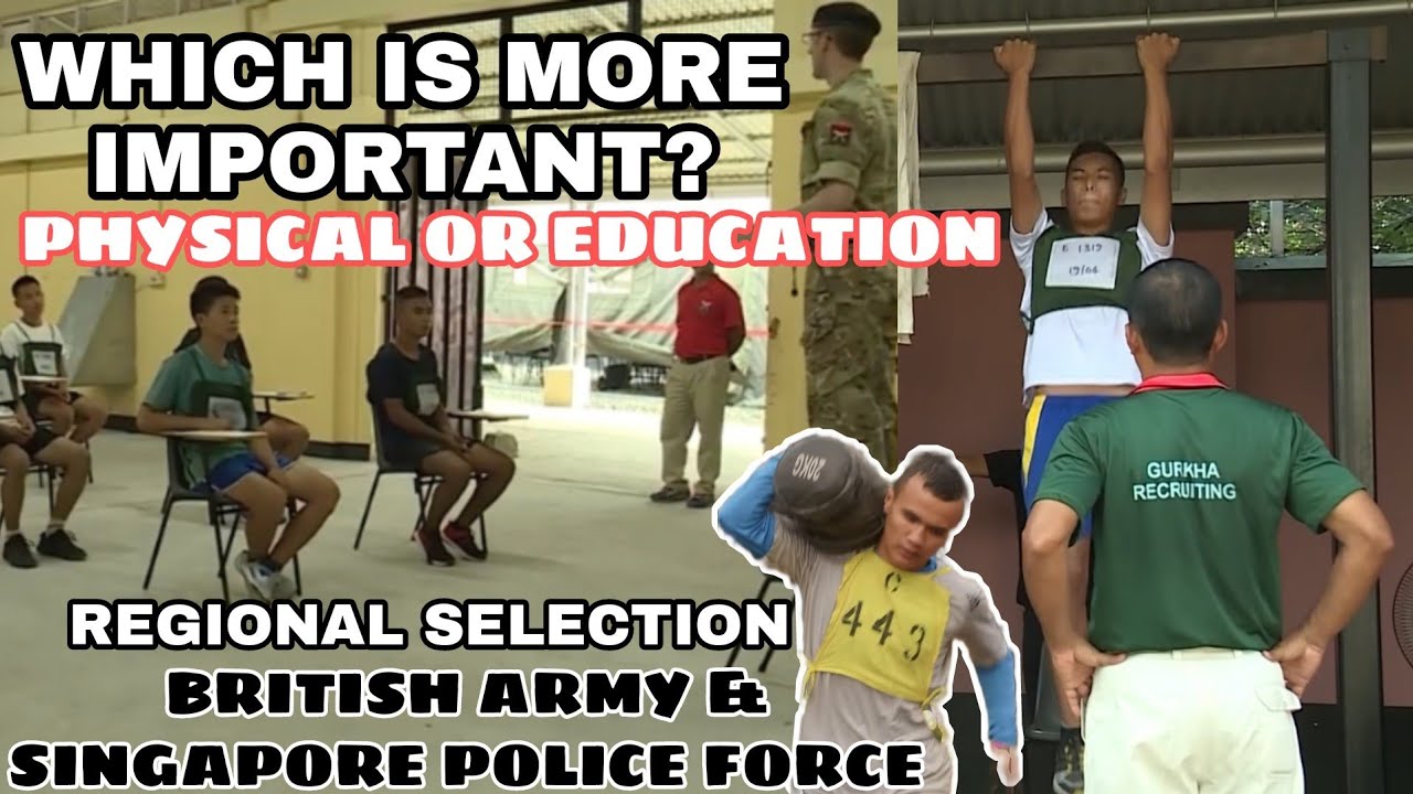 Which is Important Education Or Physical in Phase II Regional Selection BritishArmy & GCSPF Intake23