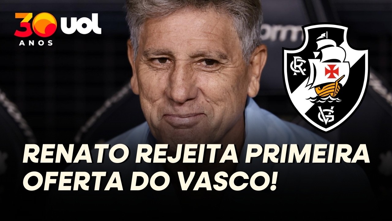 RENATO GAÚCHO REJEITA PRIMEIRA OFERTA DO VASCO E FAZ CONTRAPROPOSTA AO CRUZMALTINO