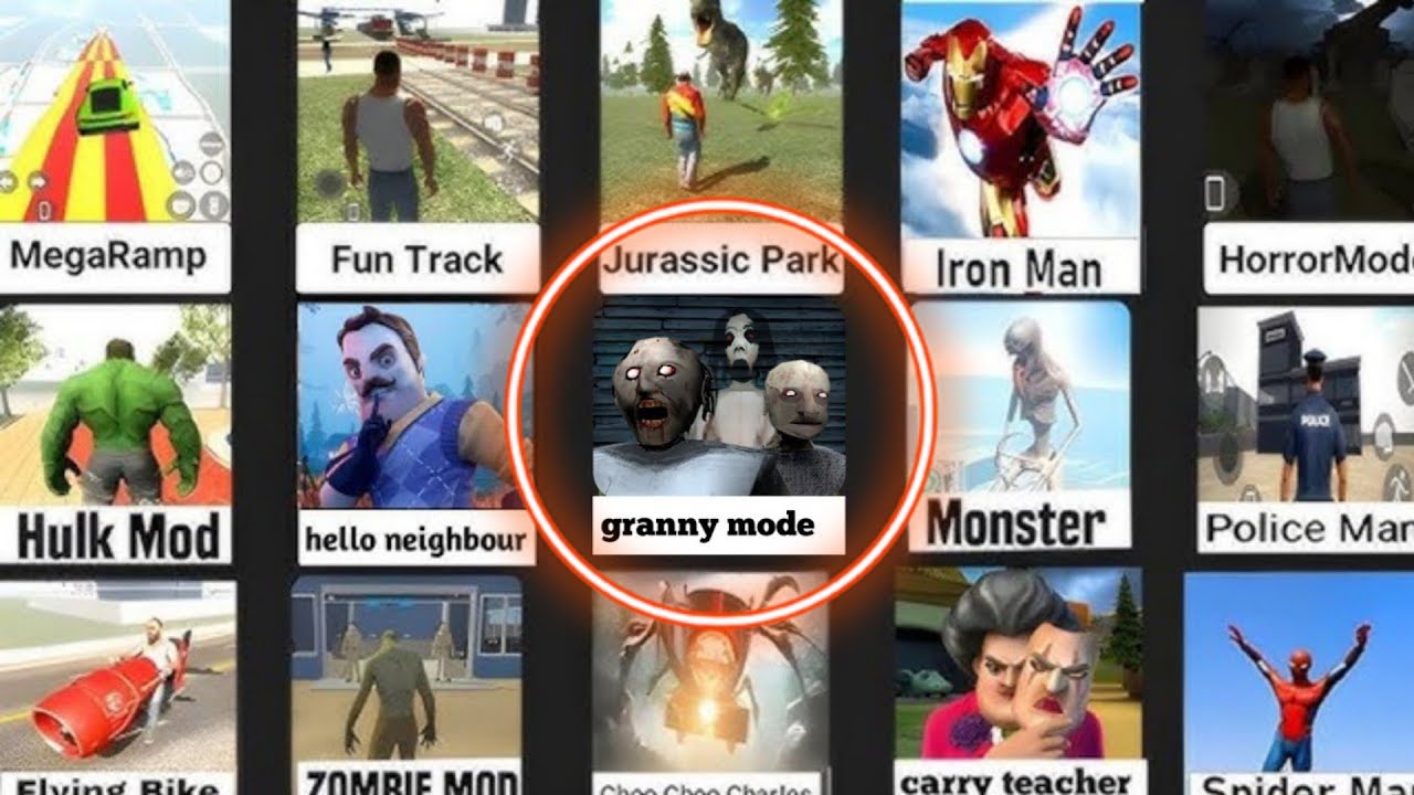 NEW UPDATE GRANNY MODE INDIAN BIKES DRIVING 3D 