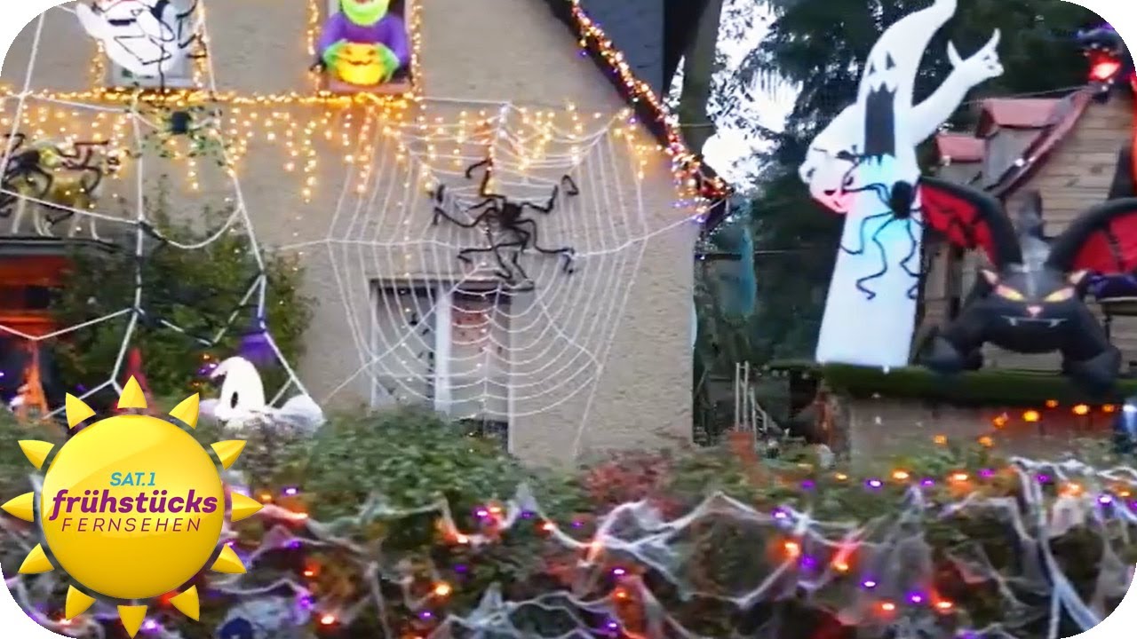 Gruselfieber in Deutschland - Halloween bei den Nachbarn | SAT.1 Frühstücksfernsehen