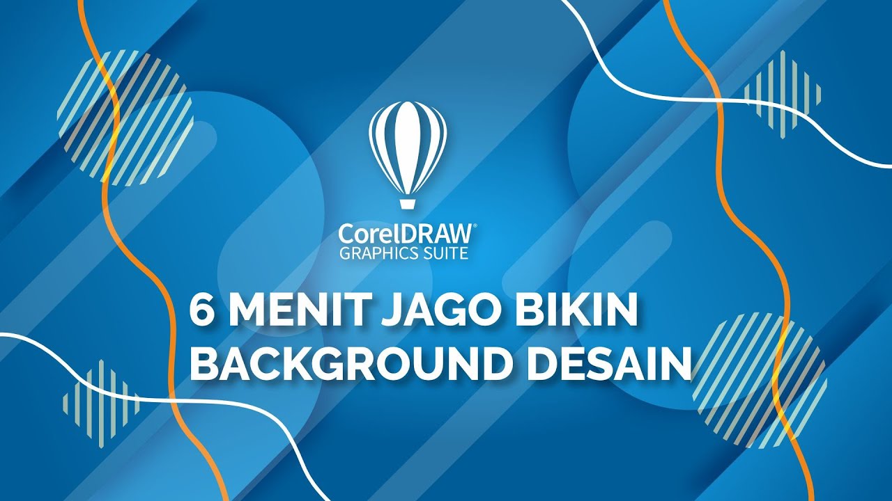 6 MENIT BIKIN TEMPLATE BACKGROUND ABSTRAK DI COREL DRAW