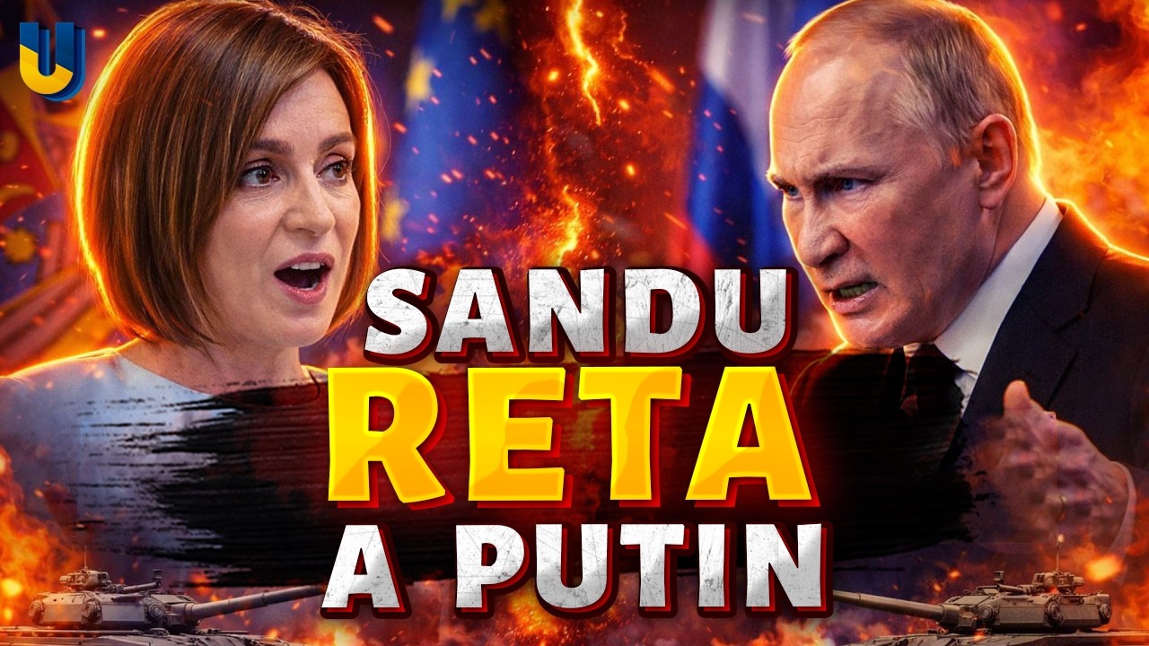 Sandu DESAFÍA al Kremlin y EXIGE Transnistria