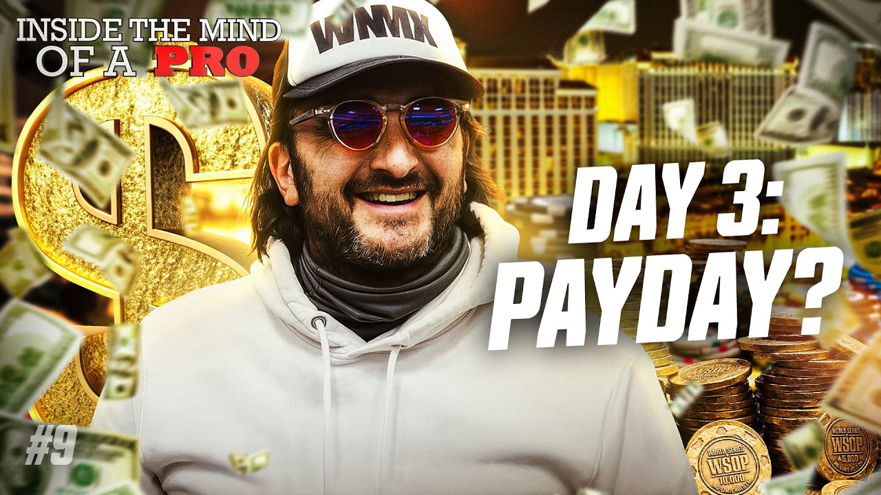 Inside the Mind of a Pro @ 2025 WSOP EP09 (Davidi Kitai)