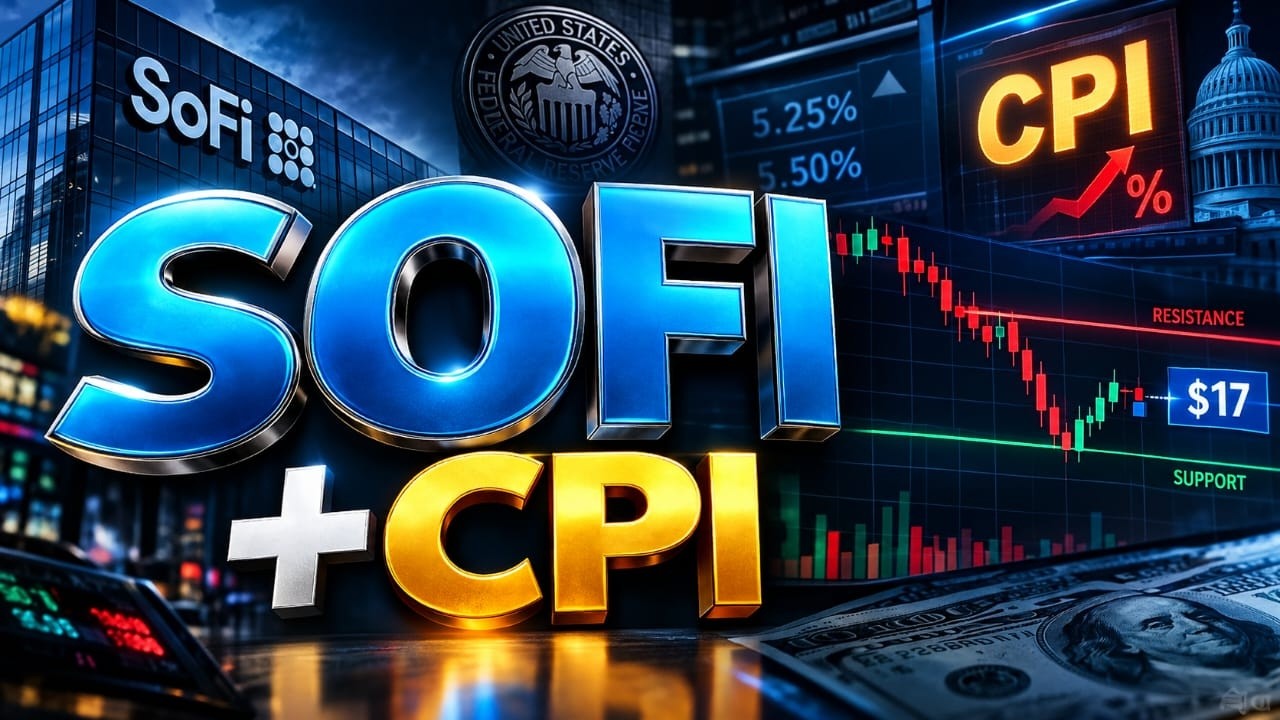 Анализ акций SOFI: сможет ли SoFi вернуться к $18 после данных по ИПЦ?