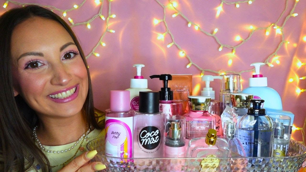 ASMR Fragrance Collection Decluttering ❀